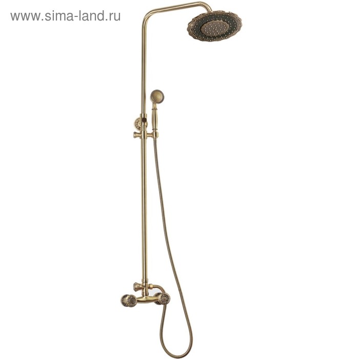 Душевая система Bronze de Luxe 10118DF, без излива, тропический душ, ручная лейка, латунь
Душевая система Bronze de Luxe 10118DF, без излива, тропический душ, ручная лейка, латунь