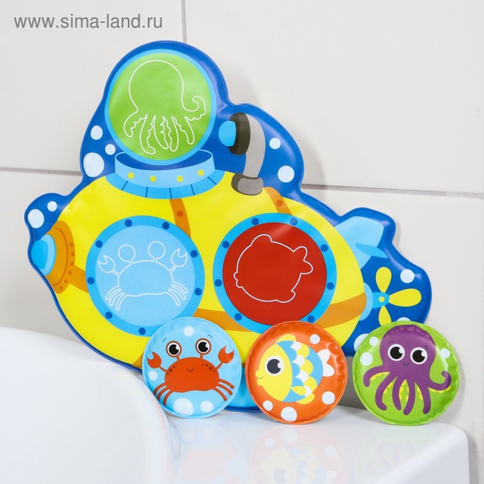 Игрушка для купания «Морские друзья»
Игрушка для купания «Морские друзья»