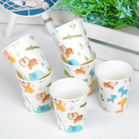 Стакан бумажный «Зоопарк», 250 мл, набор 6 шт.
Стакан бумажный «Зоопарк», 250 мл, набор 6 шт.