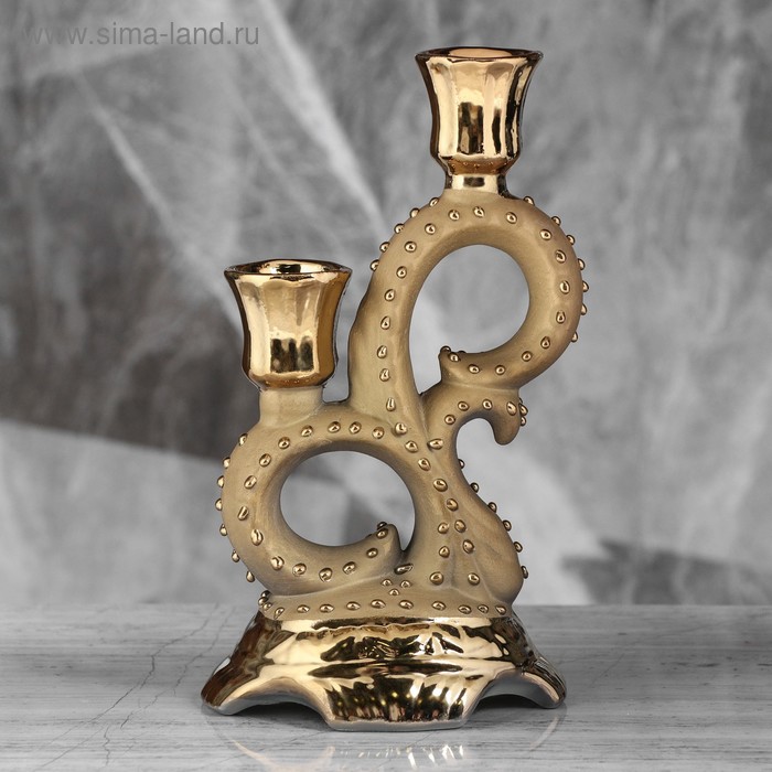 Сувенир-подсвечник "Флора" золото
Сувенир-подсвечник "Флора" золото