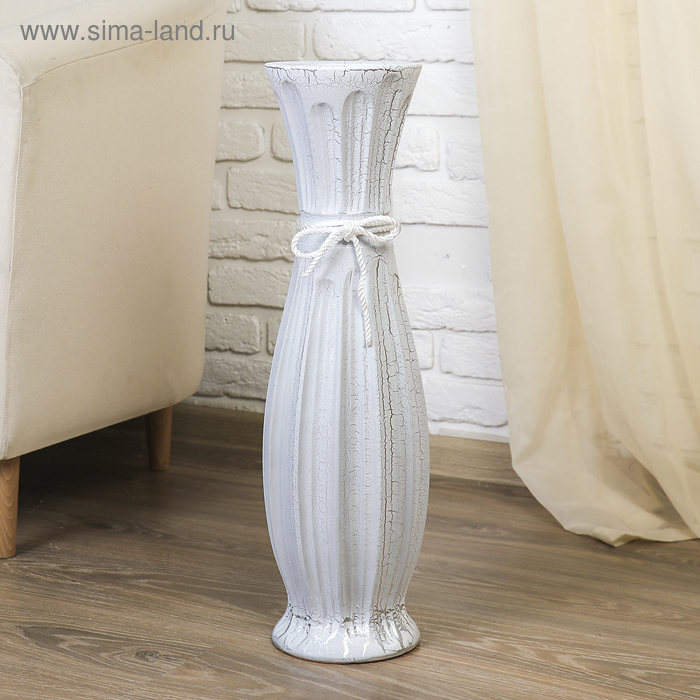 Ваза керамика напольная "Персиана" d-12 см, 60 см, круглая
Ваза керамика напольная "Персиана" d-12 см, 60 см, круглая