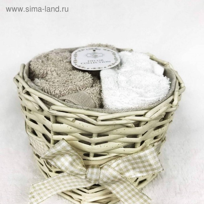 Комплект махровых полотенец «Риола», размер 30 × 30 см - 5 шт, капучино
Комплект махровых полотенец «Риола», размер 30 × 30 см - 5 шт, капучино