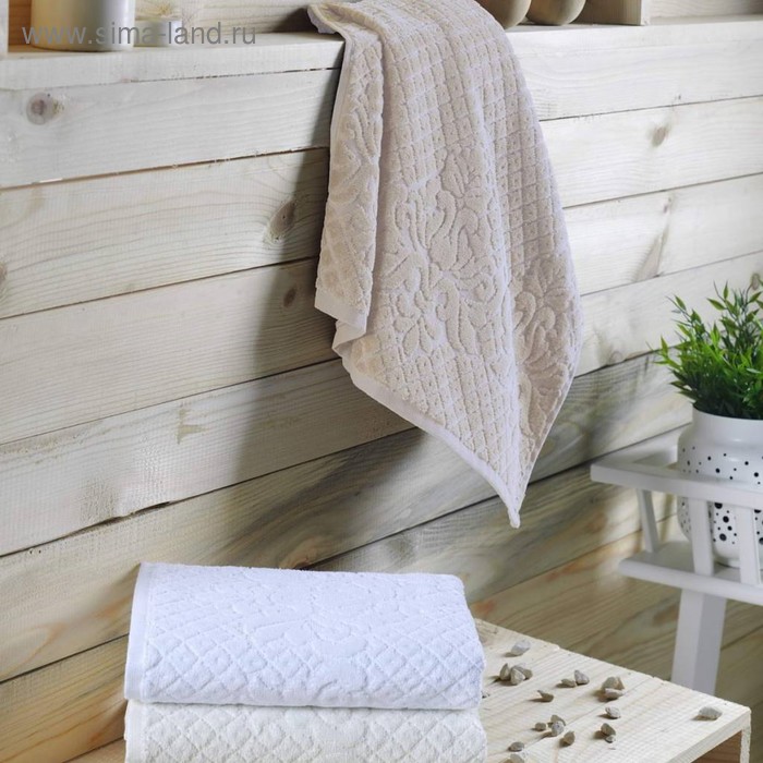 Полотенце Diva, размер 70х140 см, цвет бежевый
Полотенце Diva, размер 70х140 см, цвет бежевый