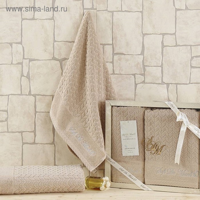 Комплект махровых полотенец Ebru, 50 × 90 см - 1 шт, 70 × 140 см - 1 шт, кофе
Комплект махровых полотенец Ebru, 50 × 90 см - 1 шт, 70 × 140 см - 1 шт, кофе