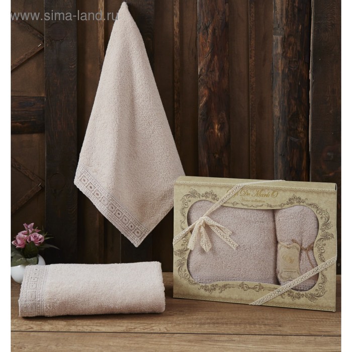 Комплект махровых полотенец Katia, 50 × 90 см - 1 шт, 70 × 140 см - 1 шт, пудра
Комплект махровых полотенец Katia, 50 × 90 см - 1 шт, 70 × 140 см - 1 шт, пудра