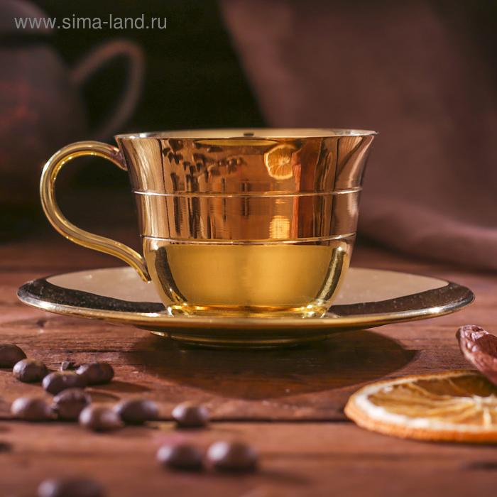 Чайная пара латунь "Классика" 12х12х6 см
Чайная пара латунь "Классика" 12х12х6 см