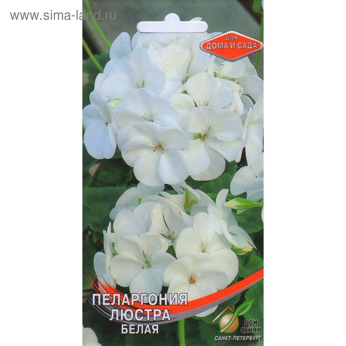 Семена цветов Пеларгония "Люстра белая" Дом семян, Мн, 4 шт
Семена цветов Пеларгония "Люстра белая" Дом семян, Мн, 4 шт