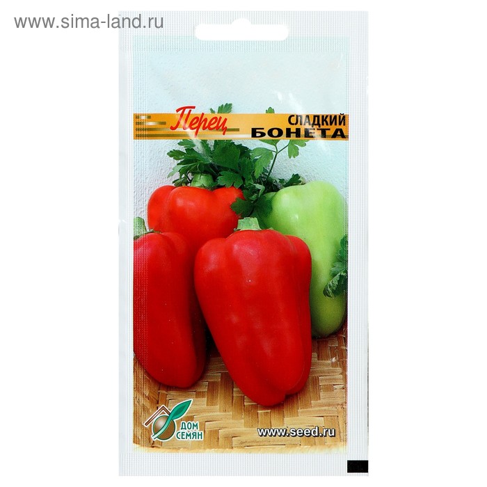 Семена Перец сладкий "Бонета" select, раннеспелый, 25 шт
Семена Перец сладкий "Бонета" select, раннеспелый, 25 шт