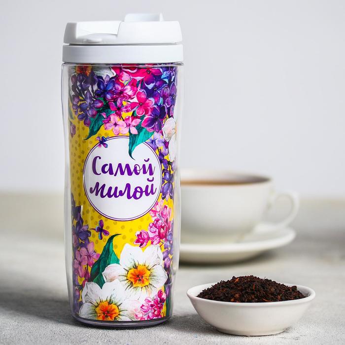 Чай чёрный «Самой милой»: в термостакане 350 мл, с ароматом лимона и мяты, 20 г
Чай чёрный «Самой милой»: в термостакане 350 мл, с ароматом лимона и мяты, 20 г