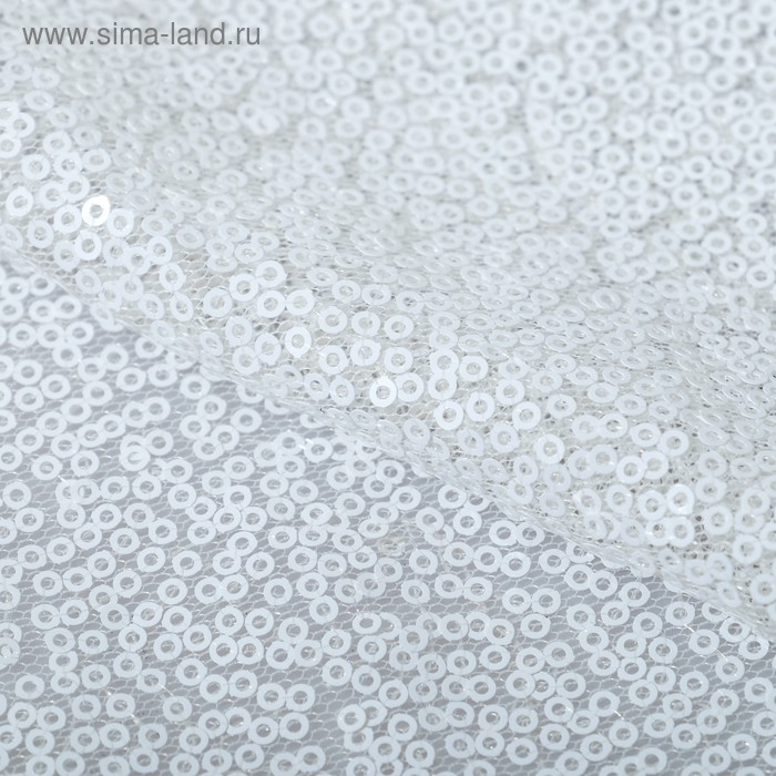Ткань для пэчворка «Белая» пайетки, 33 × 33 см
Ткань для пэчворка «Белая» пайетки, 33 × 33 см