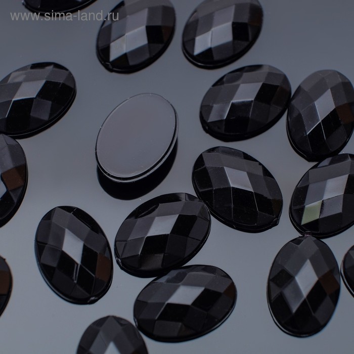 Стразы плоские овал, 10*14 мм, (набор 20шт), цвет черный
Стразы плоские овал, 10*14 мм, (набор 20шт), цвет черный