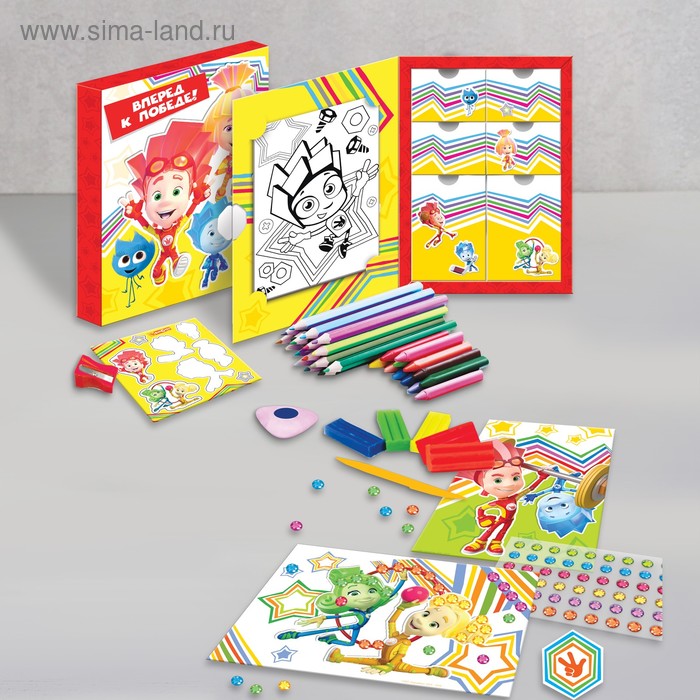 Набор для рисования "Вперед к победе!", ФИКСИКИ 42 предмета
Набор для рисования "Вперед к победе!", ФИКСИКИ 42 предмета
