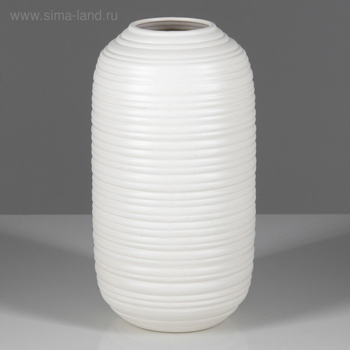 Ваза керамическая "Дерби", настольная, матовая, белая, 25 см
Ваза керамическая "Дерби", настольная, матовая, белая, 25 см