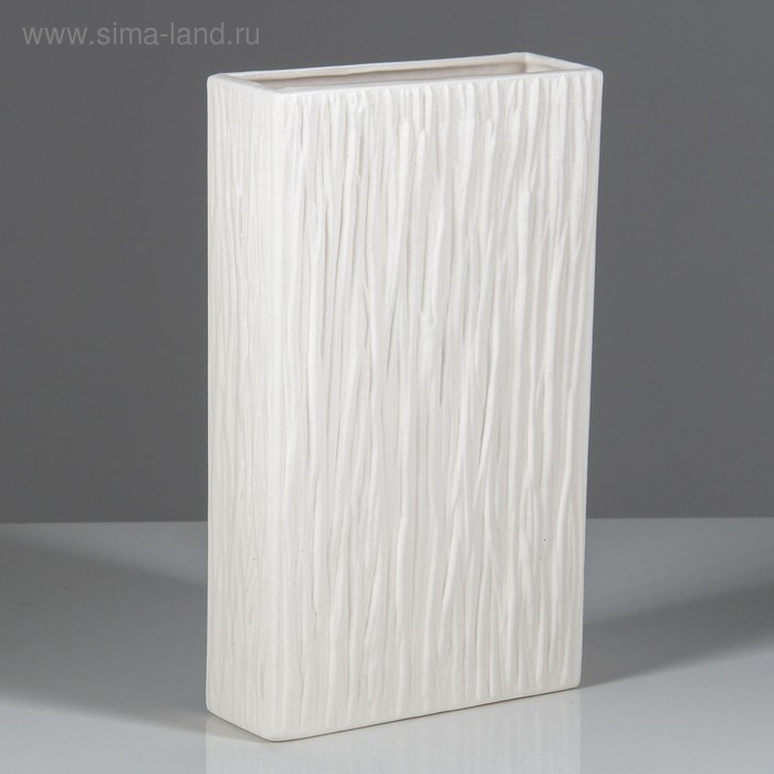 Ваза керамика настольная "Феран", матовая, белая, 26 см ,
Ваза керамика настольная "Феран", матовая, белая, 26 см ,