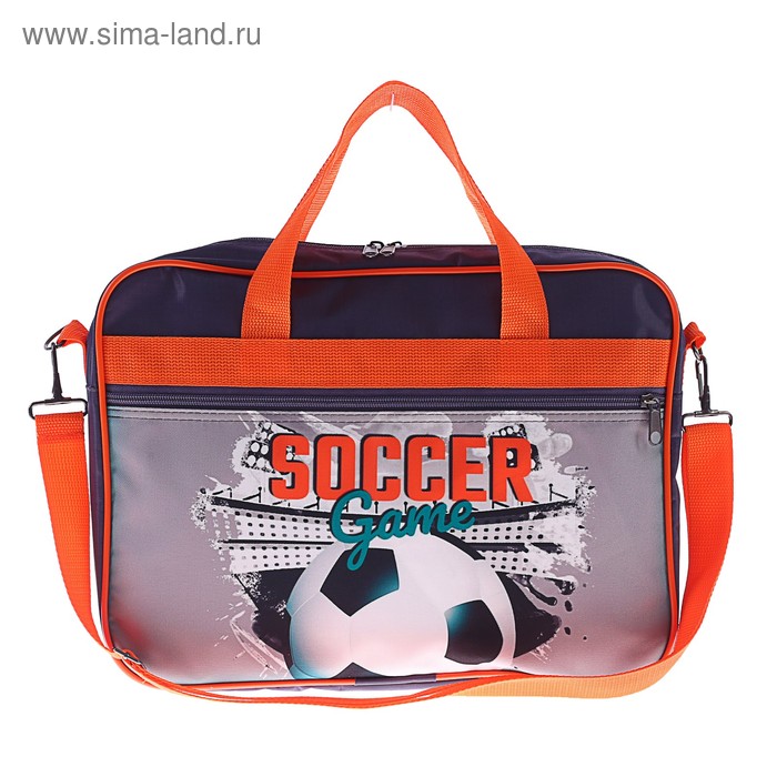 Папка с ручками текстильная, А4, 370 х 270 х 70 мм , с плечевым ремнём, Luris, «Футбол»
Папка с ручками текстильная, А4, 370 х 270 х 70 мм , с плечевым ремнём, Luris, «Футбол»