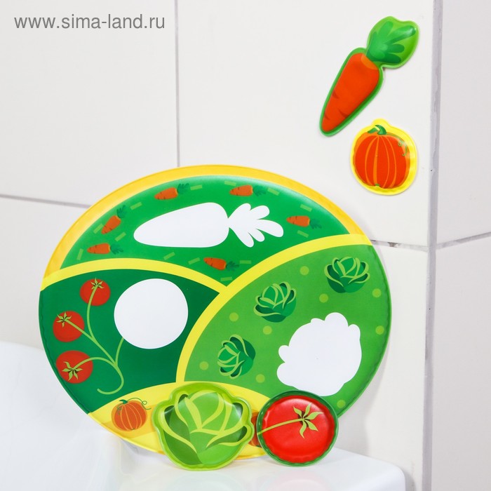 Развивающая игра для купания «Огород»
Развивающая игра для купания «Огород»