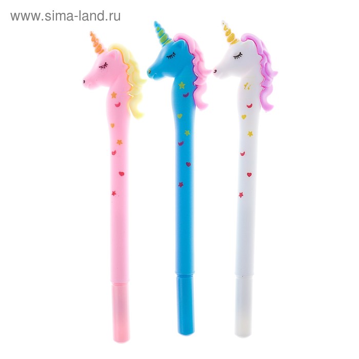 Ручка гелевая-прикол, «Единорог», МИКС
Ручка гелевая-прикол, «Единорог», МИКС