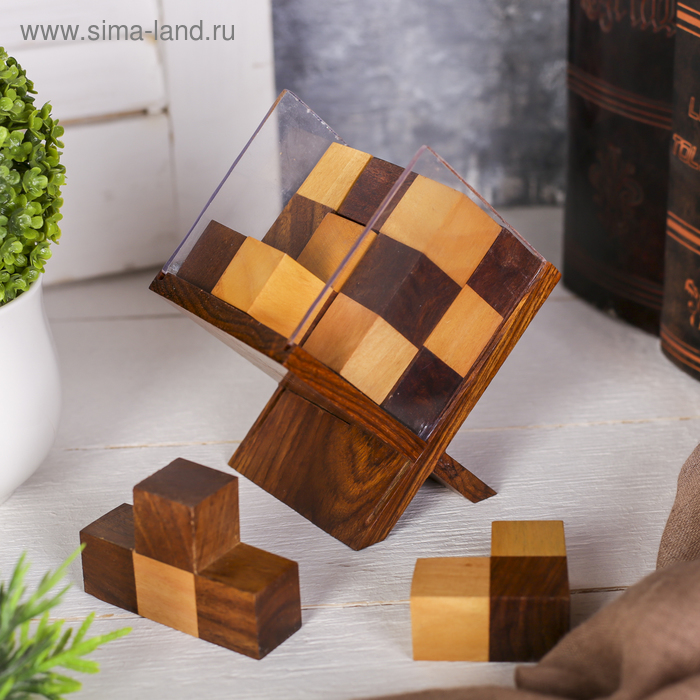 Головоломка дерево "Кубик на подставке" 7,5х10х11,5 см
Головоломка дерево "Кубик на подставке" 7,5х10х11,5 см