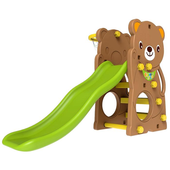 Горка детская «Мишка» с баскетбольным кольцом
Горка детская «Мишка» с баскетбольным кольцом