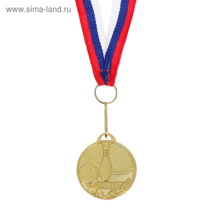 Медаль призовая, 1 место, золото, d=3,5 см
Медаль призовая, 1 место, золото, d=3,5 см