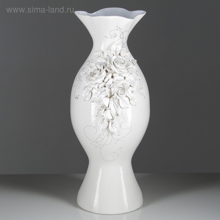 Ваза напольная "Лилия", лепка, белая, 63 см, керамика, микс
Ваза напольная "Лилия", лепка, белая, 63 см, керамика, микс