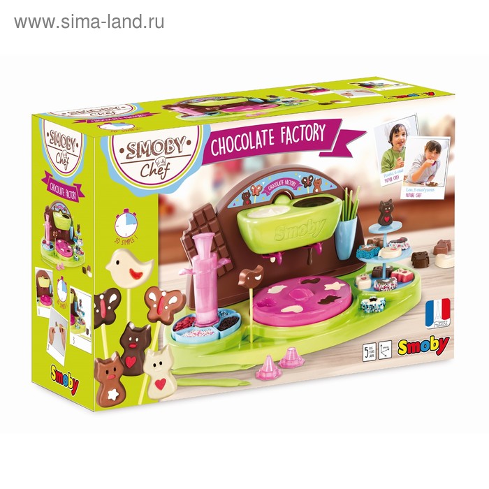 Игровой набор Smoby Chef «Шоколадная фабрика»
Игровой набор Smoby Chef «Шоколадная фабрика»