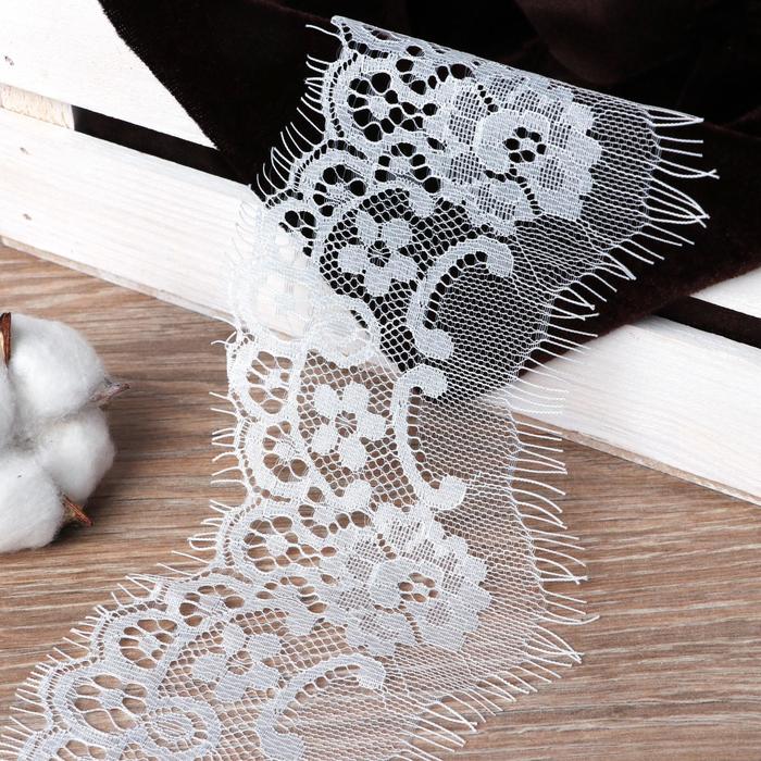 Кружево реснички, 85 мм × 9 ± 0,5 м, в бобине 3 шт по 3 м, цвет кипенно-белый
Кружево реснички, 85 мм × 9 ± 0,5 м, в бобине 3 шт по 3 м, цвет кипенно-белый