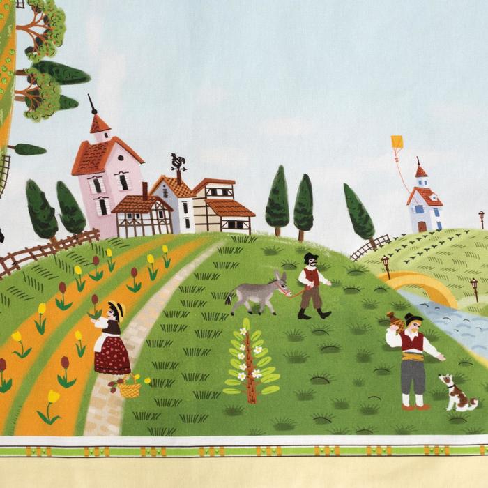 фото Набор столовый этель "тоскана", скатерть 110х150 см, салфетки 40х40 см-4шт, 100% хлопок