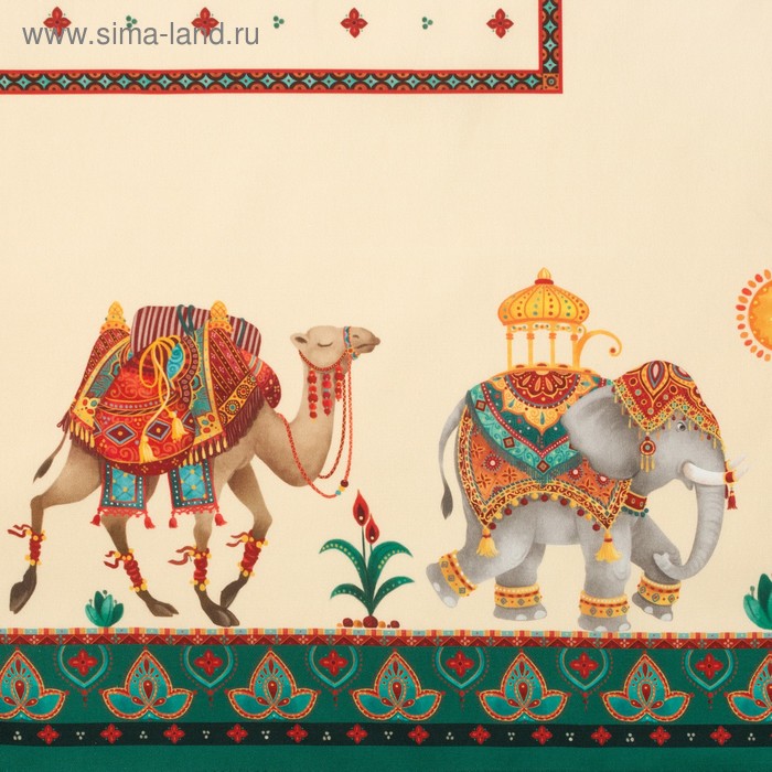 фото Скатерть этель «нью-дели» 220х150 см, 100 % хл, саржа 190 гр/м2