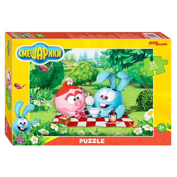 Макси-пазл «Смешарики», 35 элементов
Макси-пазл «Смешарики», 35 элементов