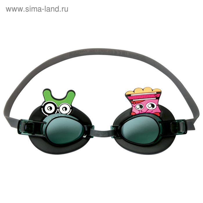 фото Очки для плавания character goggles, от 3 лет, цвет микс, 21080 bestway