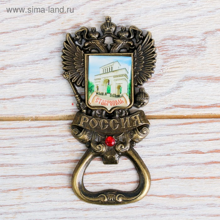 Магнит-открывашка «Ставрополь. Арка», 2 в 1
Магнит-открывашка «Ставрополь. Арка», 2 в 1