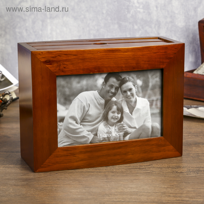 Фотоархив дерево на 48 фото 10х15 см+ 2 рамки 10х15 см "Раритет" коричн. 16,7х8х20,3 см
Фотоархив дерево на 48 фото 10х15 см+ 2 рамки 10х15 см "Раритет" коричн. 16,7х8х20,3 см