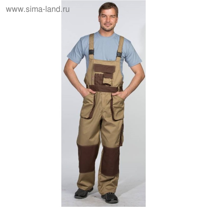 фото Полукомбинезон «терра» бежевый, размер 60-62/182-188