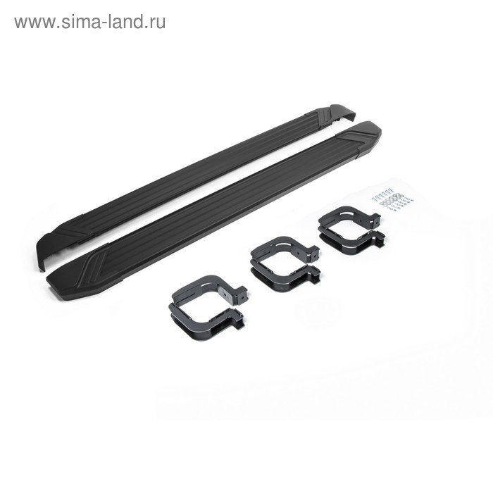 Пороги на автомобиль "Black" Rival для Mitsubishi Pajero Sport II 2008-2016, 173 см, 2 шт., алюминий, F173ALB.4003.1
Пороги на автомобиль "Black" Rival для Mitsubishi Pajero Sport II 2008-2016, 173 см, 2 шт., алюминий, F173ALB.4003.1