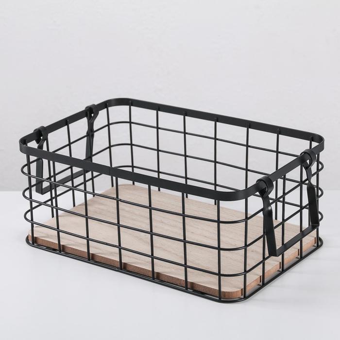 Корзина для хранения с ручками «Лофт», цвет МИКС
Корзина для хранения с ручками «Лофт», цвет МИКС