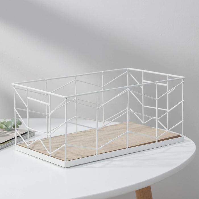 фото Корзина для хранения «нежность», цвет микс