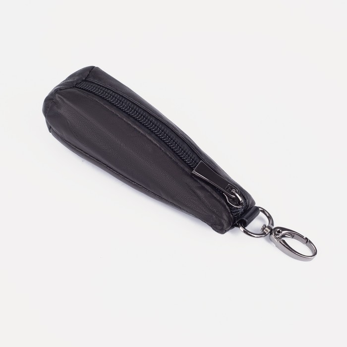 Ключница на молнии, металлическое кольцо, цвет МИКС
Ключница на молнии, металлическое кольцо, цвет МИКС