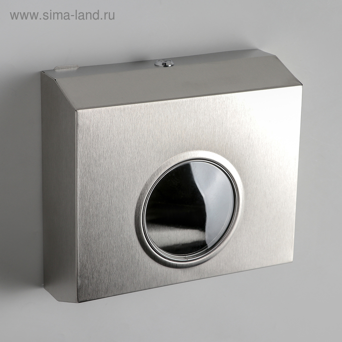 Диспенсер для бумажных полотенец, нержавеющая сталь, цвет хром
Диспенсер для бумажных полотенец, нержавеющая сталь, цвет хром