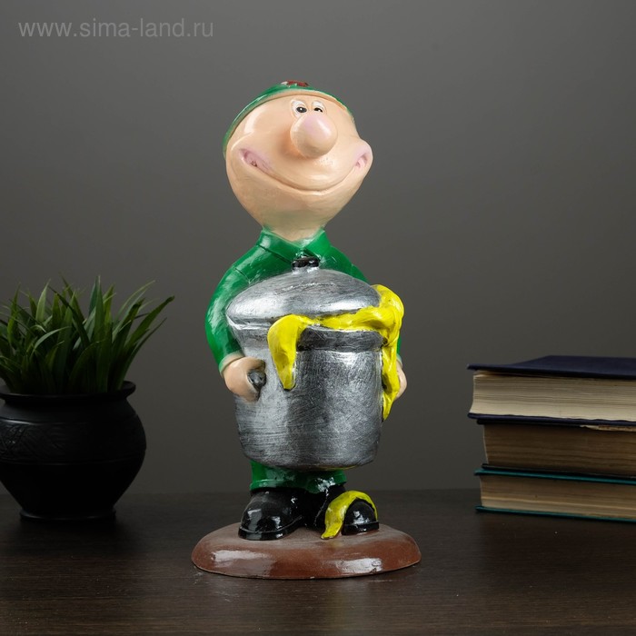 Копилка "Солдат повар" 30х11х17см
Копилка "Солдат повар" 30х11х17см