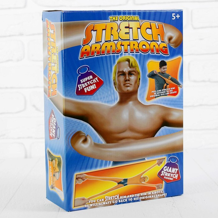 Тянущаяся фигурка Стретч Армстронг
Тянущаяся фигурка Стретч Армстронг