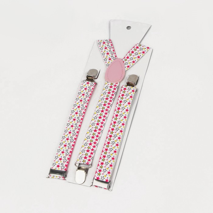 Подтяжки взрослые, ширина 2,5 см, цвет белый
Подтяжки взрослые, ширина 2,5 см, цвет белый