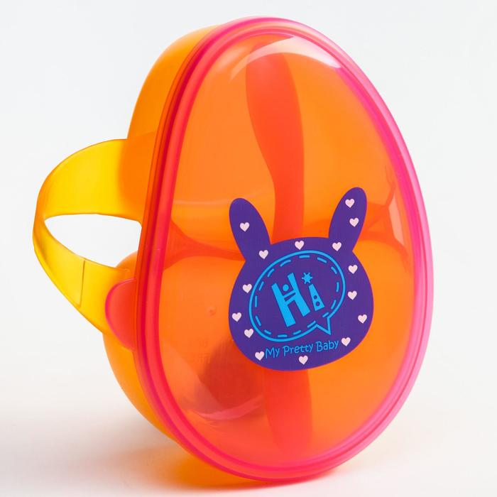 Набор для кормления, 2 предмета: контейнер и ложка
Набор для кормления, 2 предмета: контейнер и ложка