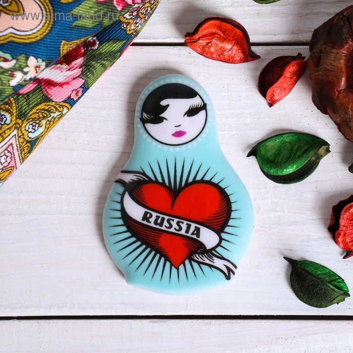 Магнит «Матрёшка. Сердце»
Магнит «Матрёшка. Сердце»