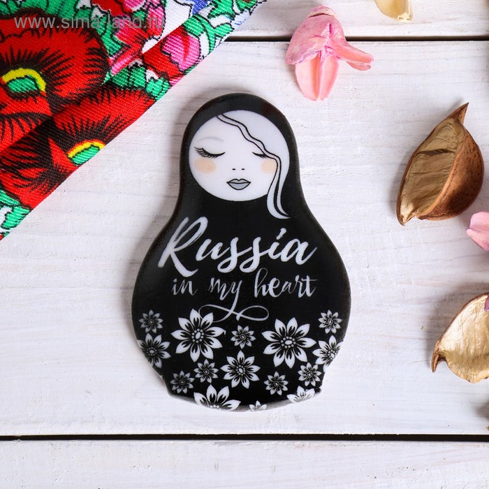 Магнит «Чёрные цветы»
Магнит «Чёрные цветы»