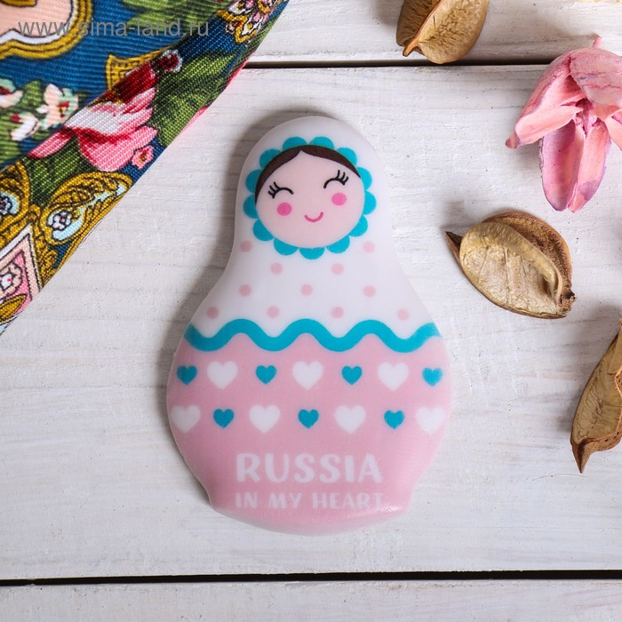 Магнит «Бирюзовая матрёшка» 
Магнит «Бирюзовая матрёшка»