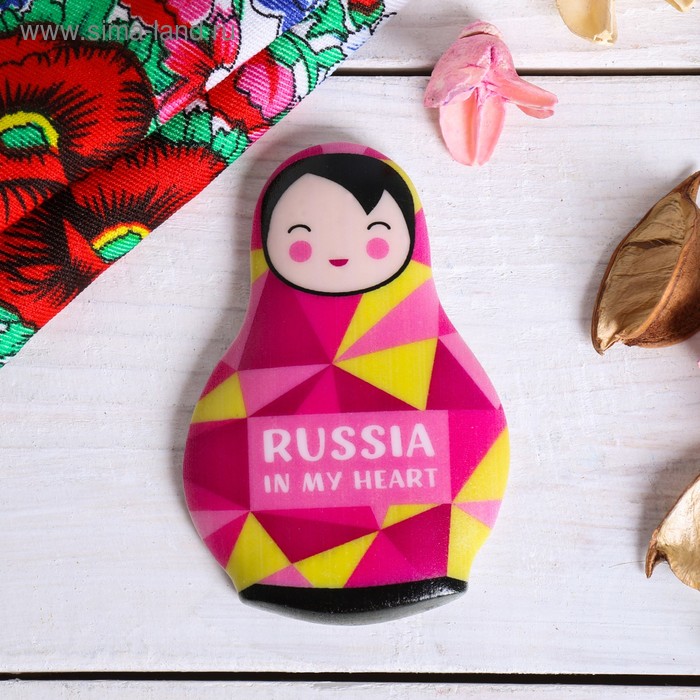 Магнит «Геометричная матрёшка»
Магнит «Геометричная матрёшка»