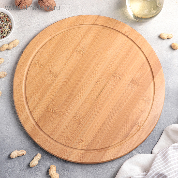 Блюдо для подачи, d=30,5 см, бамбук
Блюдо для подачи, d=30,5 см, бамбук