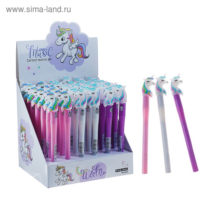 Ручка гелевая-прикол Calligrata "Единорог", с лампочкой, МИКС
Ручка гелевая-прикол Calligrata "Единорог", с лампочкой, МИКС