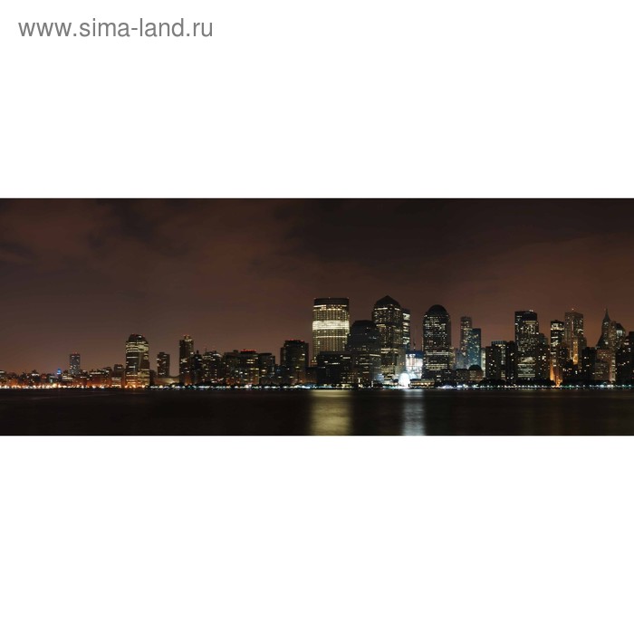 фото Кухонный фартук 1600х600 мм, закалённое стекло 4 мм, 6 отверстий под крепёж, цвет го0253